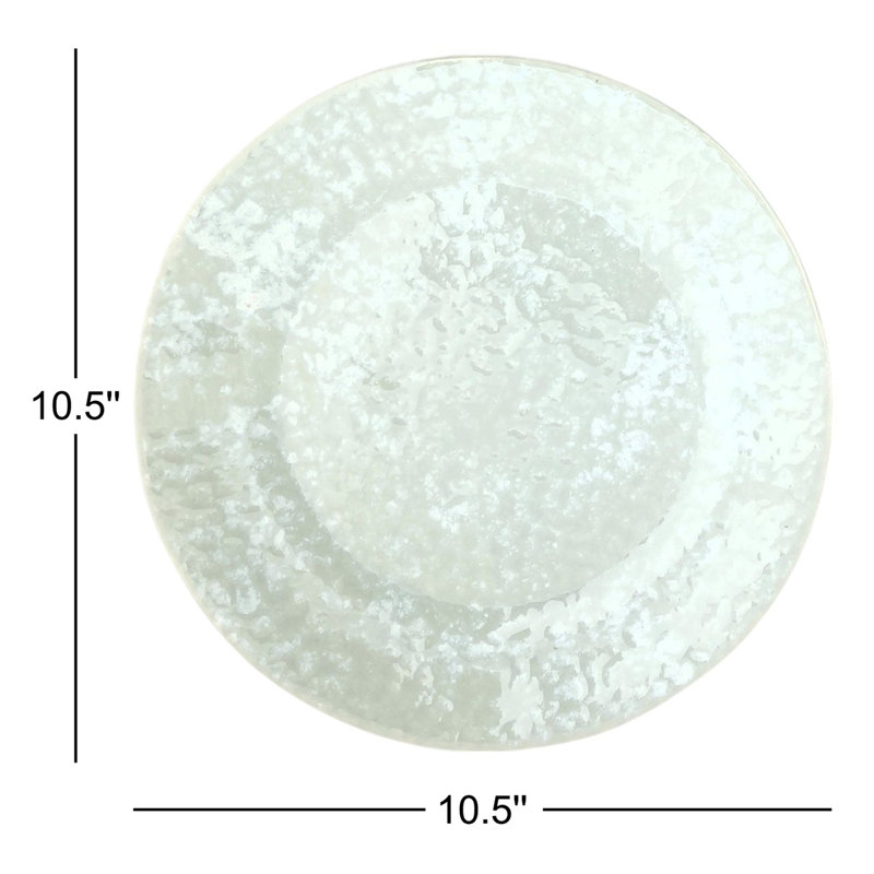 Assiette plate Paulin, gris