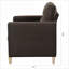 Canapé d'appoint 1 place, siège simple confortable pour le salon, petits espaces, canapé simple rembourré pour adultes, plusieurs options de couleurs