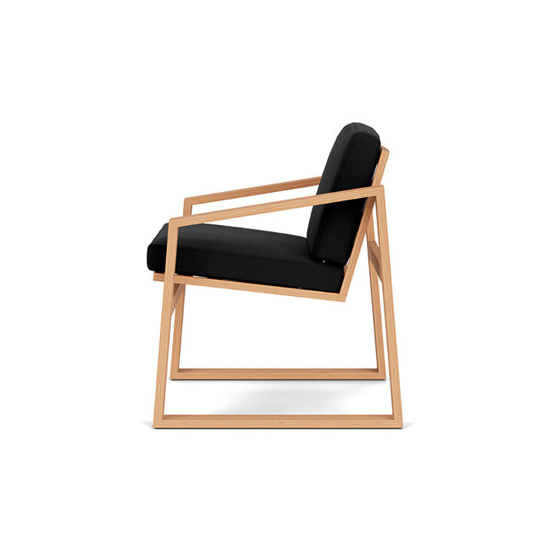 Pursuit Outdoor Dining Armchair, Canvas Black