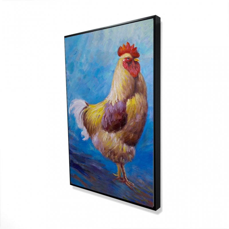 " Beautiful Rooster ", 36" H x 24" W