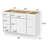 48'' Single Bathroom Vanity Base Only-94327129