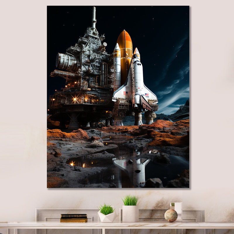 Impression sur toile Caernarton, H 40 po x l 30 po x P 1,5 po, Toile tendue
