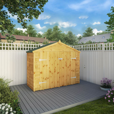 Mercia 3 x 7ft Tongue & Groove Apex Bikestore
