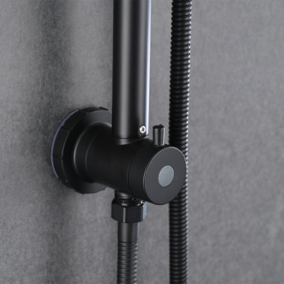 Efficient Compact Rain & Handheld Shower Combo for Bathroom