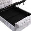 Grand lit de rangement tapissier Hartfried