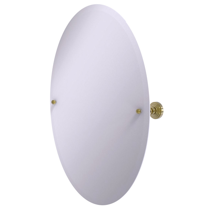 Beresford Metal Wall Mirror, Unlacquered Brass