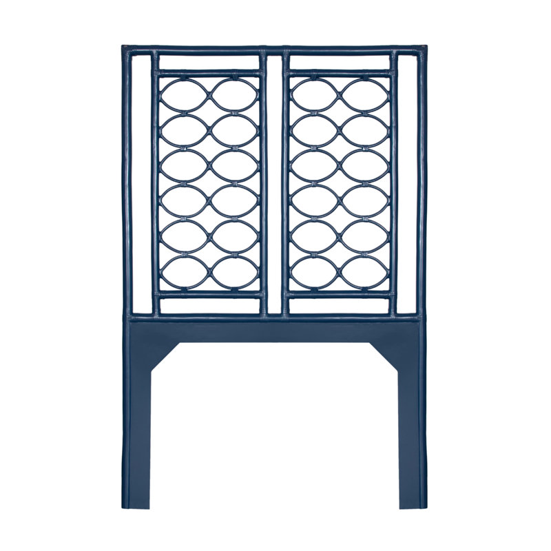Infinity Low Profile Platform Bed, Navy, Twin