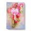 Pink Bleeding Heart Flowers - Wrapped Canvas-56665315