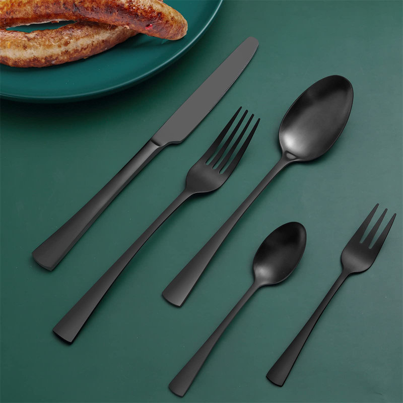 Brayden Studio Bunkley 30 Piece Stainless Steel Cutlery Set , Service for 6