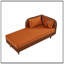 Chaise longue rembourrée avec rangement-131220971