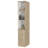 Preston Linen Cabinet, Three Shelves, Four Drawers