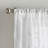 Botanical Embroidery Sheer Curtain Panel Pair White-2085522727-2085570619