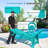 Outdoor Chaise Lounge Hdpe Reclining Chair-644212000