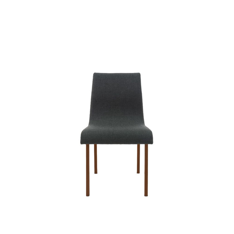 Annika Upholstered Dining Chair, Dark Brown