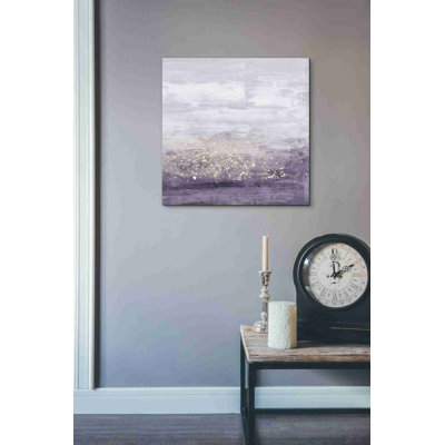 " Amethyst Glitter I " Painting