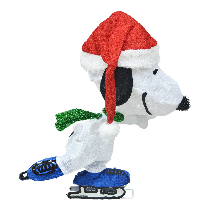 Présentoir lumineux Floresita Skating Snoopy