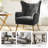 Avianna 29.25" Wide Tufted Velvet Wingback Chair-1954911162