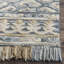 Tapis géométrique beige clair touffeté à la main Ferrera-60080217