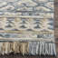 Tapis géométrique beige clair touffeté à la main Ferrera-60080220