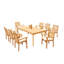 Hari Outdoor 9 - Piece Teak Dining Set-1050325292