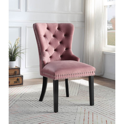 Chaise en velours Belrue