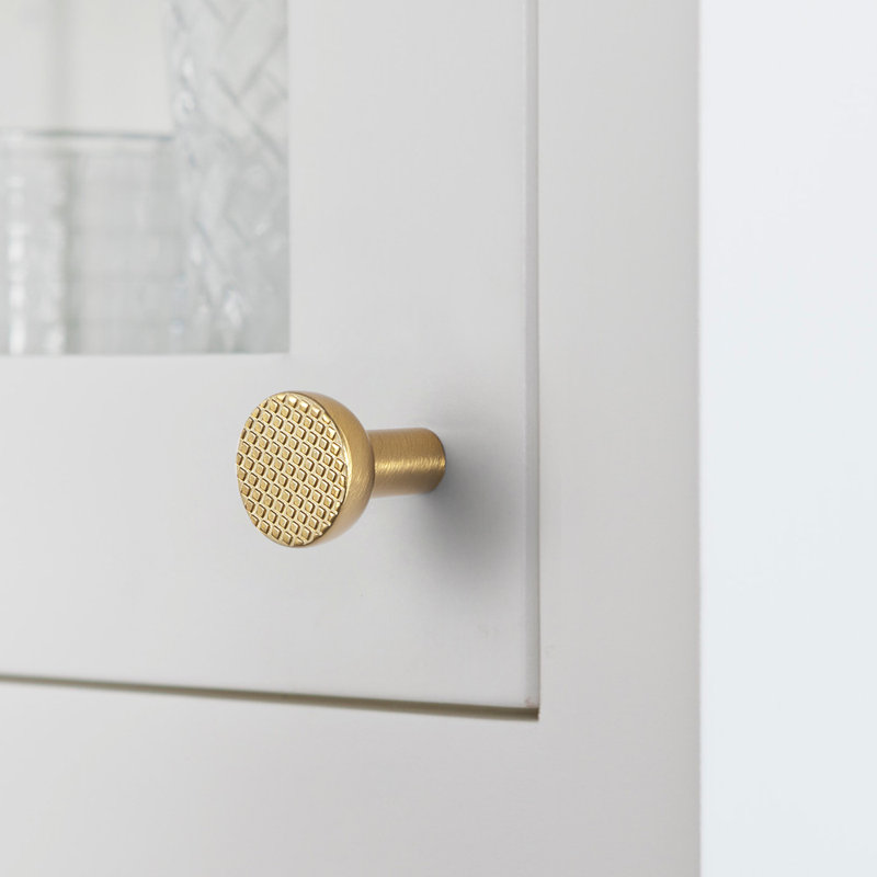 0.94'' Diameter Circle Knob Multipack, Champagne Bronze