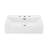 Claire 24" Rectangle Wall-Mount Bathroom Sink With 8" Widespread Holes