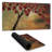 Red flowers tree - 15.75"x31.50" Desk mat