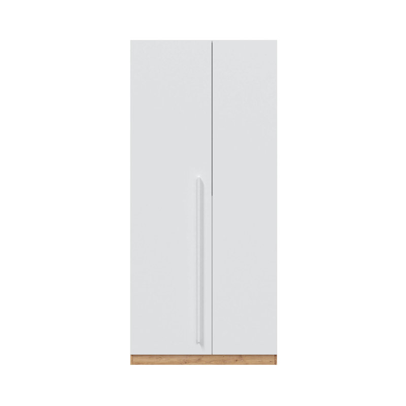 Jalayne 2 Door Manufactured Wood Wardrobe