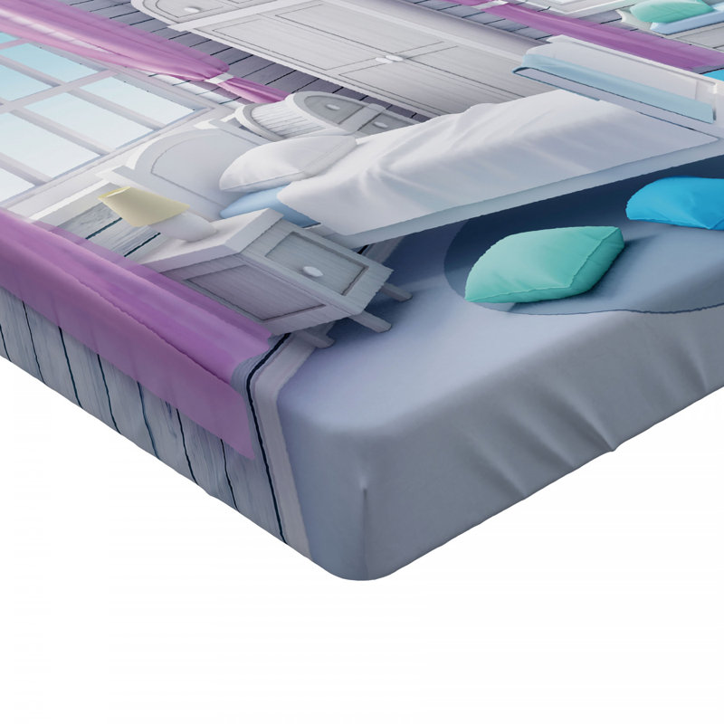 Microfiber Fitted Sheet, Full Fitted Sheet