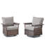 Chaise berçante pivotante avec coussins Blathnaid-1316884133