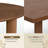Jiona Oak Coffee Table - Cocoa Brown-965813723