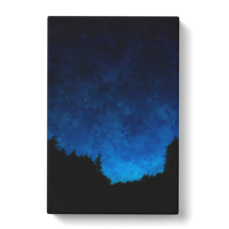 Forest Stars - Wrapped Canvas Painting Print, 91cm H x 60cm W x 3cm D