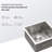 13X15 Inch Undermount Kitchen Sink - 9 Deep, Stainless Steel, Smooth And , Condensation Coating, With Dish Grid Steel Deep Basin, Surface, Noise Reduction Pad, Installation Guide