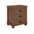Rustic Three Drawer Reclaimed Solid Wood Farmhouse Nightstand Set Of Two