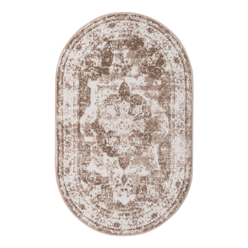Coblitz Oriental Indoor Rug, Oval 2' x 3'1"