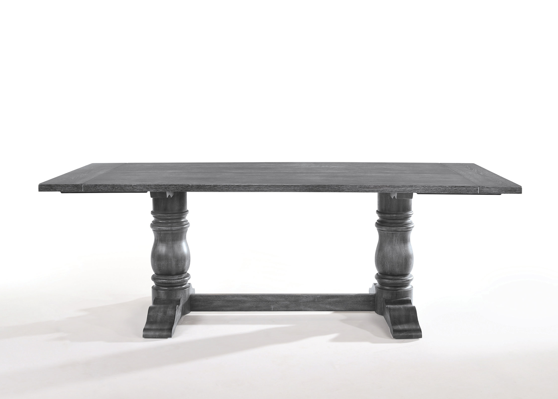 George Oliver Levi Modern Style Solid Wood Rectangular Dining Kitchen ...