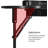 Folding Manicure Table with Lockable Wheels and Bag