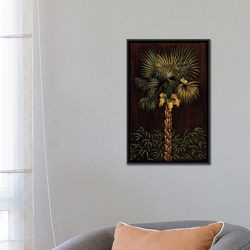 «Tropical Paradise I» par Samuel Blanco, impression sur toile tendue, H 26 po x l 18 po x P 1,5 po, Toile encadrée noire