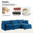 Redenius 4-Piece 112'' Upholstered L-Shape Sectional-1169641721