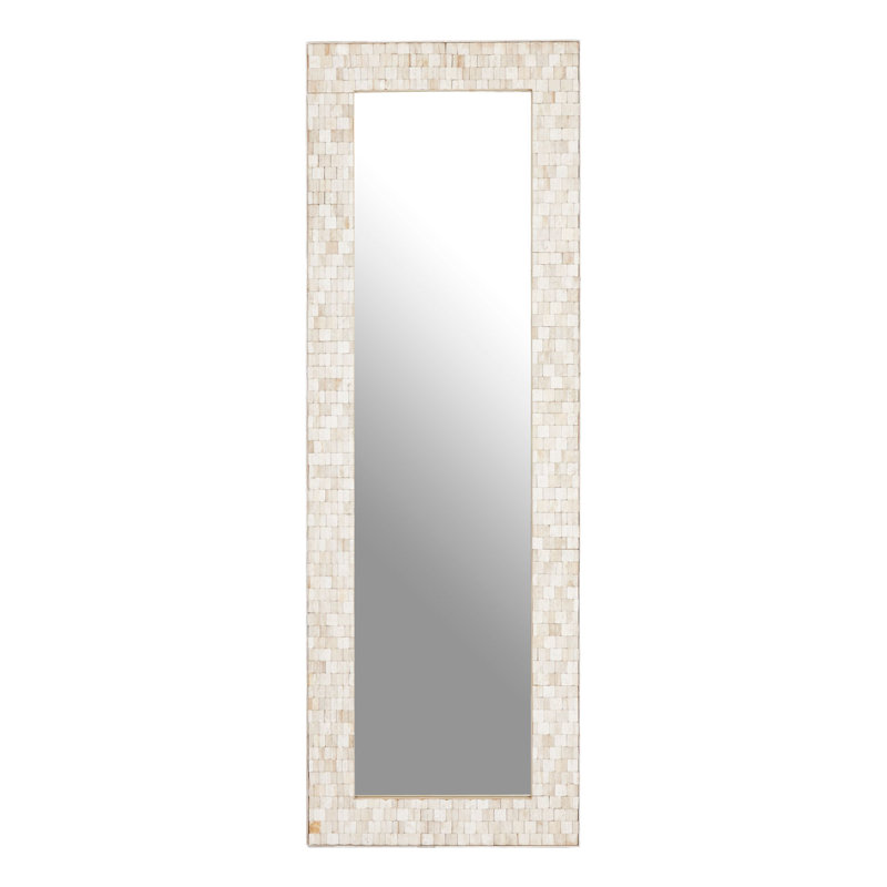 Westview Solid Wood Flat Wall Mirror