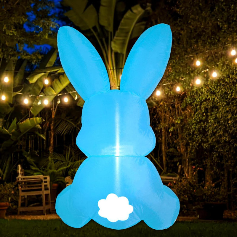 Décorations de jardin de Pâques gonflables