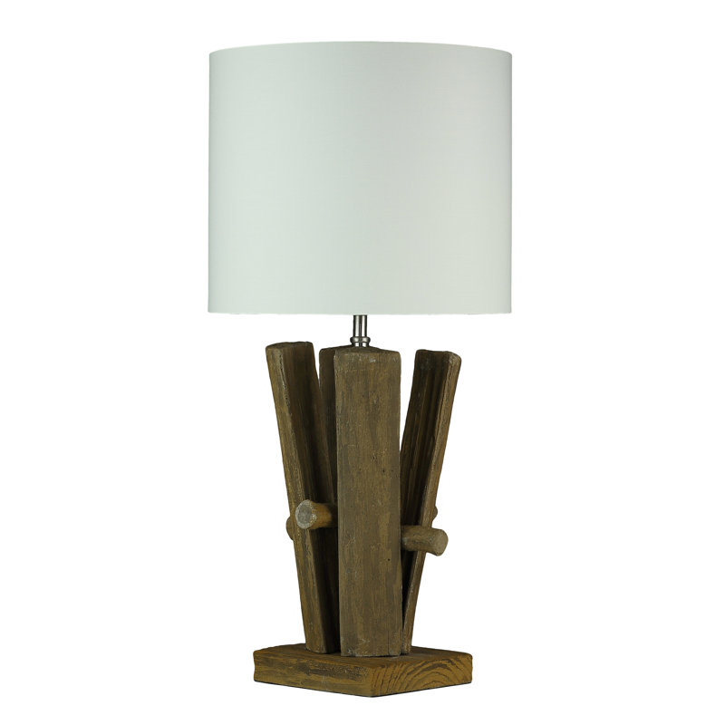 Nakia Solid Wood Table Lamp