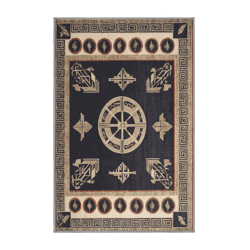 Corinthian Coil Rug, Rectangle 5' x 8'