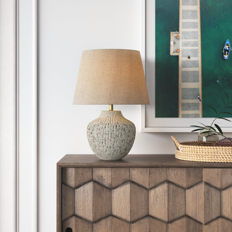 Lampe de table en céramique Carithers