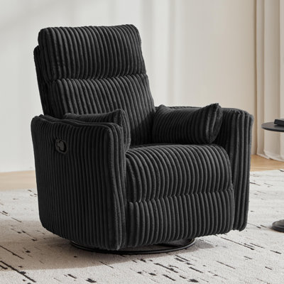  Sherry 34'' Corduroy Manual Swivel Recliner & Rocker