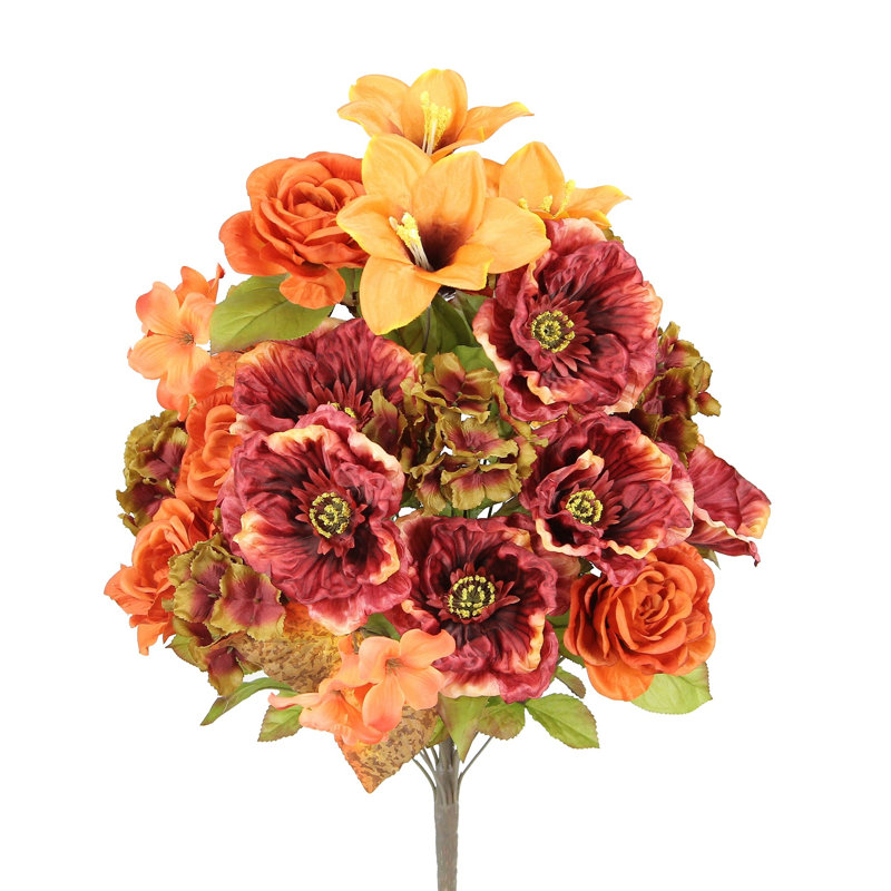 Arrangement, Merlot/Orange