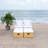 Jannik Wicker Outdoor Armless Lounge Chair with Ottoman-393229264-385449098