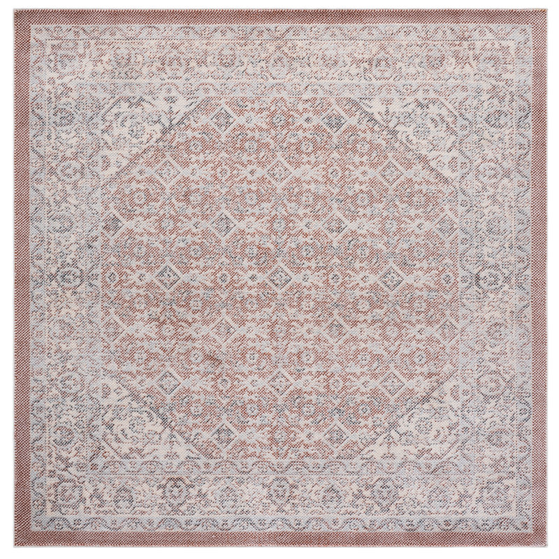 Harrison 404 Performance Oriental Rug, Square 6'7"