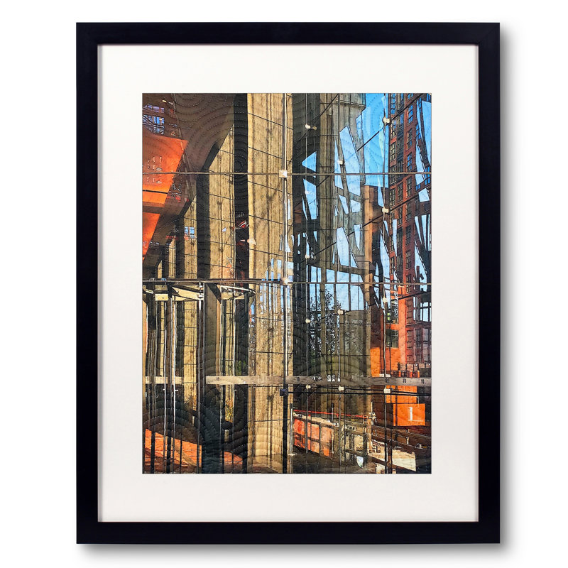 The Shed-Construction Site par Marilyn Henrion - photographie, Papier avec cadre noir, 20" H x 16" W